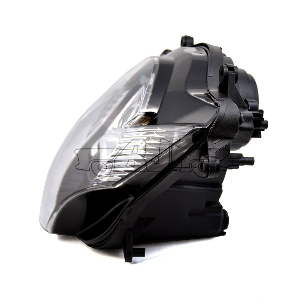 BJ-HLA-001 New arrival ABS plastic custom motorcycle headlight assembly