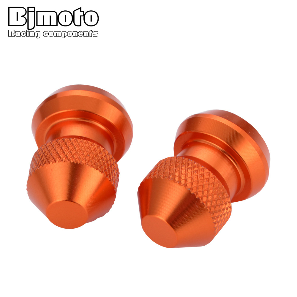 Pair Motorcycle Motorbike Aluminum Tire Wheel Air Pressure Valve Stem Caps for Auto Car Truck MTB Bike Scooter Tire Valve Stem C