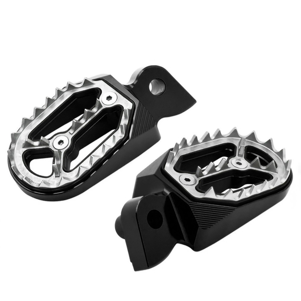 Motorcycle CNC Foot Peg Pedal Footrest For YAMAHA YZ 85 125 250 YZ85 YZ125 YZ250 WR250F WR 250F 1999-2015 YZ450F 2004-2016