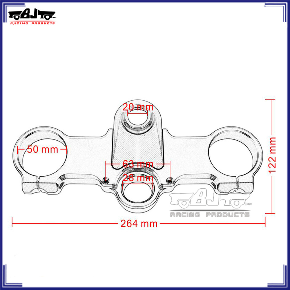 SDA-004 Motorbike Steering Damper Stabilizer Bracket Mount kit For KTM RC250 RC390 All Years