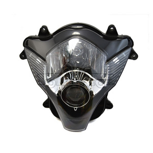 BJ-HLA-001 New arrival ABS plastic custom motorcycle headlight assembly