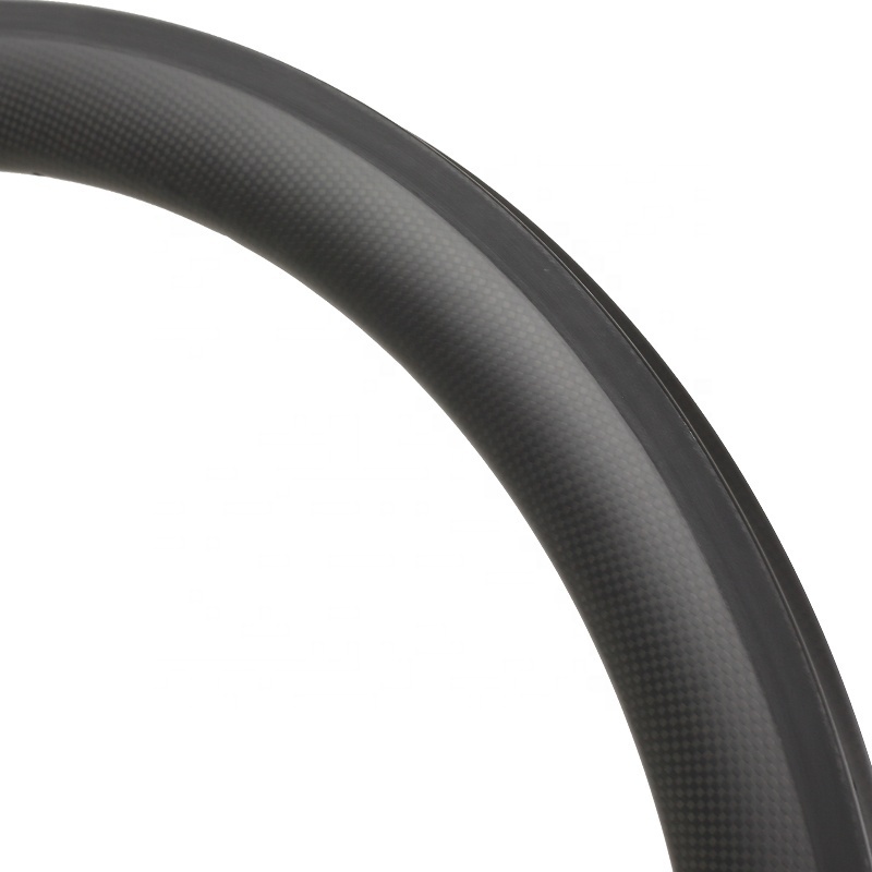 China wholesale HRD-RT50S tubular 3K matte surface 700c road bike carbon rim