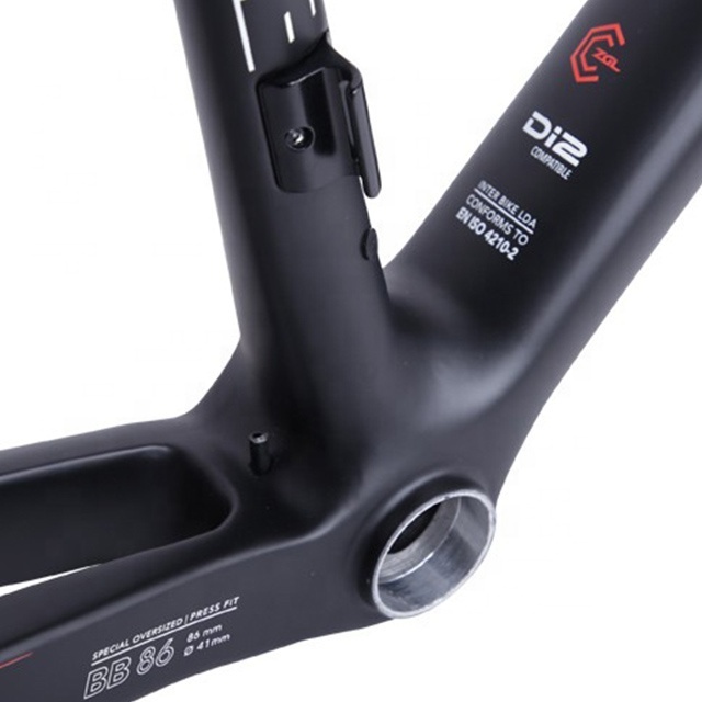 ZGL-CRB28 700c orange v brake road frame bicycle climbing frames T800 carbon bike frame road