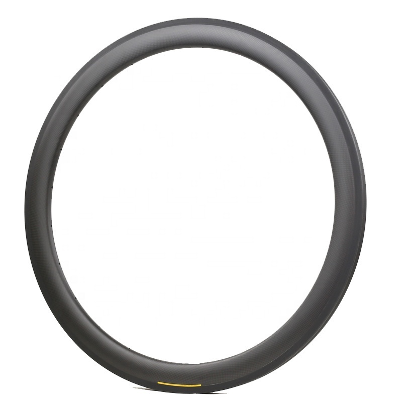 HRD-RX50S Customized width 25mm  depth 50mm Toray T700 carbon fiber 700C road / cyclocross  bicycle  clincher  rims 3K Matte