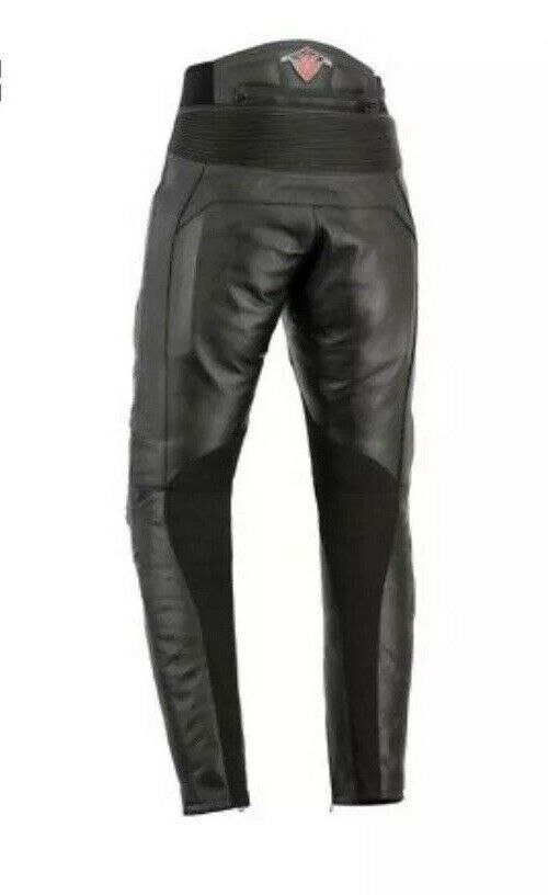 Mens BFR Racing Leather Motorcycle Trouser Good Quality Men's Motorbike Pants Motorcycle Racing Leather  Pant