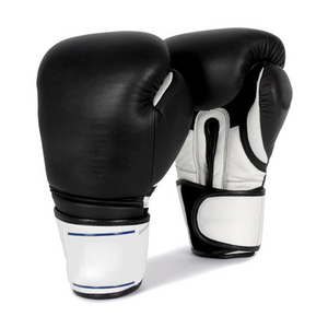 NEW LISTING Pro Training Boxing Gloves Heavy Bag / Mitt Work / Sparring 10 oz Black