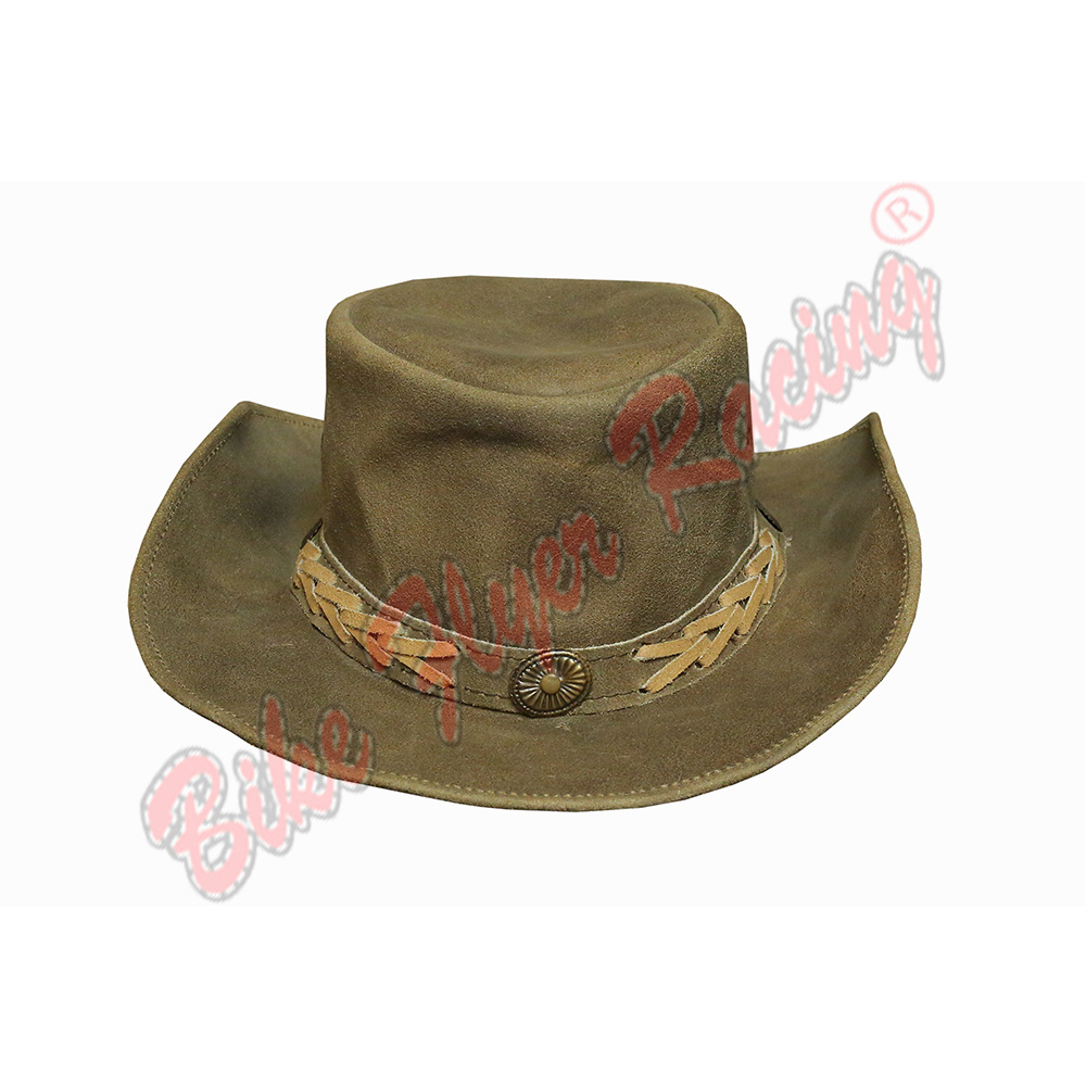 Suede Cowboy Hat Leather Large Wide Brim Cowboy Mexico Party Hat Cowboy Leather Western Hats Made In Pakistan