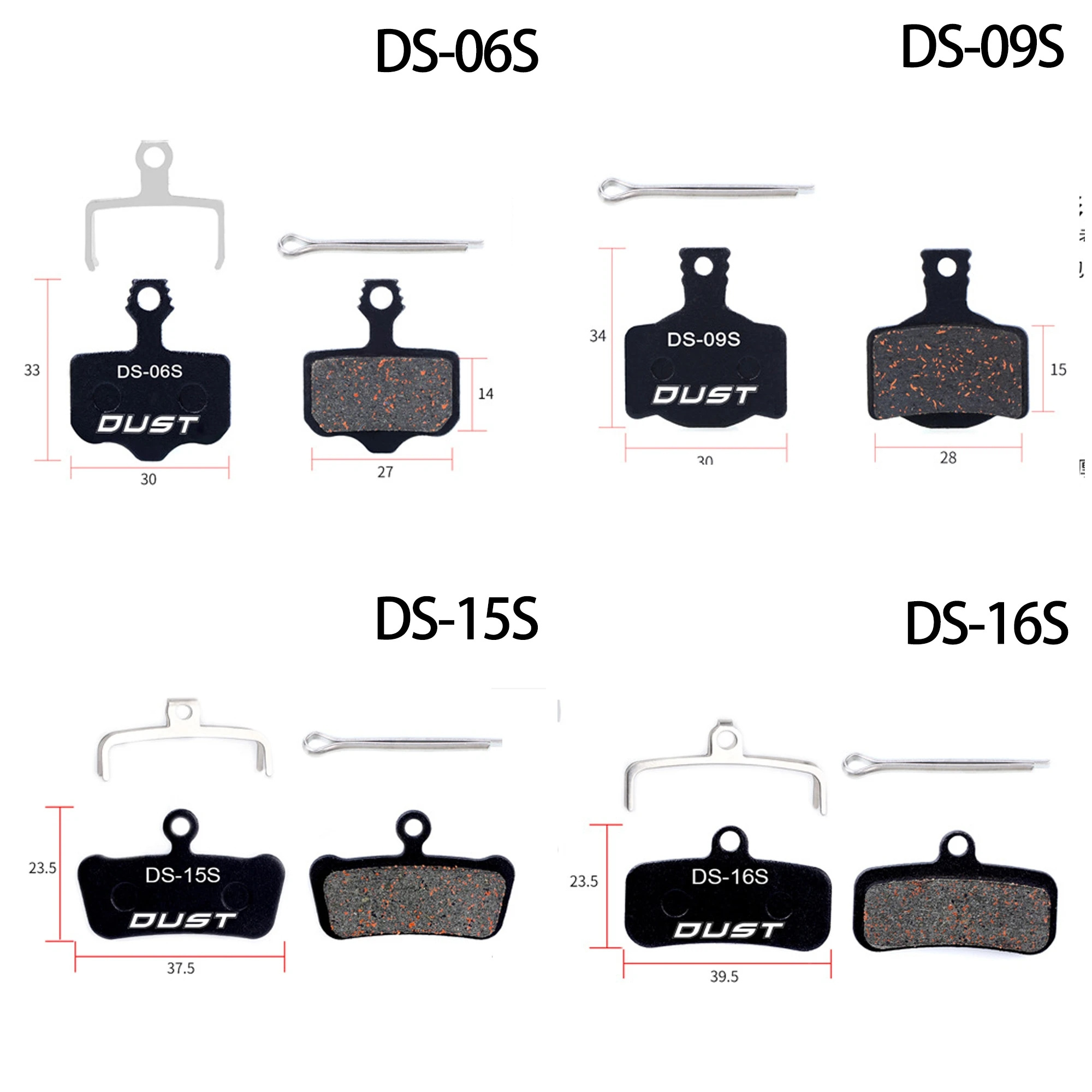 MTB Bicycle Hydraulic Disc Ceramics Brake Pads For b01s SRAM AVID HAYES  Cycling Bike Part