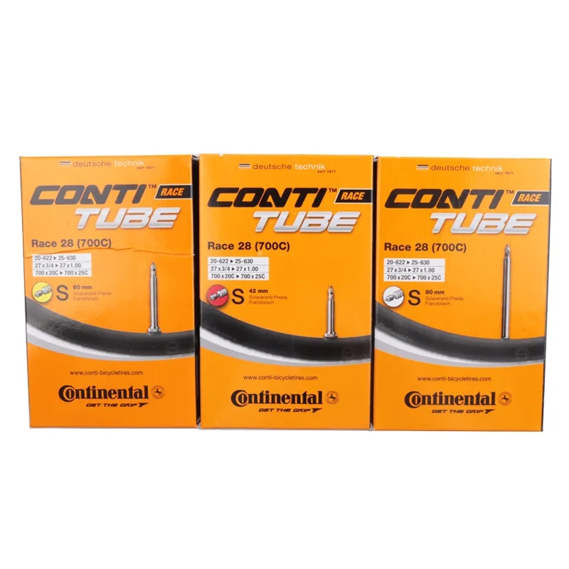 Continental Grand Race 28 Road Bike Bicycle Inner Tube 700c x 20-25 Presta 42mm/60mm Bicycle Presta