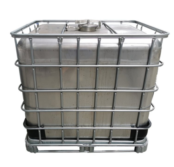 Customization Stainless Steel Products 1000L Stainless Steel IBC Tank for Used Oil 1000L Water Tote with Pump