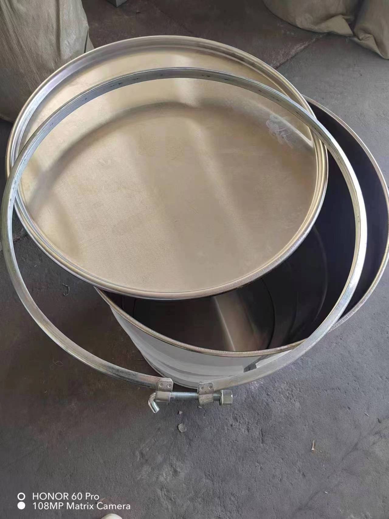 316 L stainless steel tank drum 500L water tank red wine tank Customized Empty 200L Stainless Steel Drum