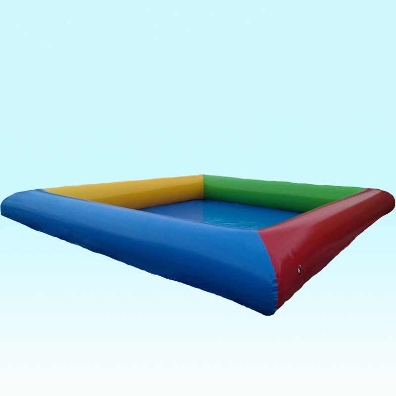 Commercial square inflatable water pool for rental D2024-2