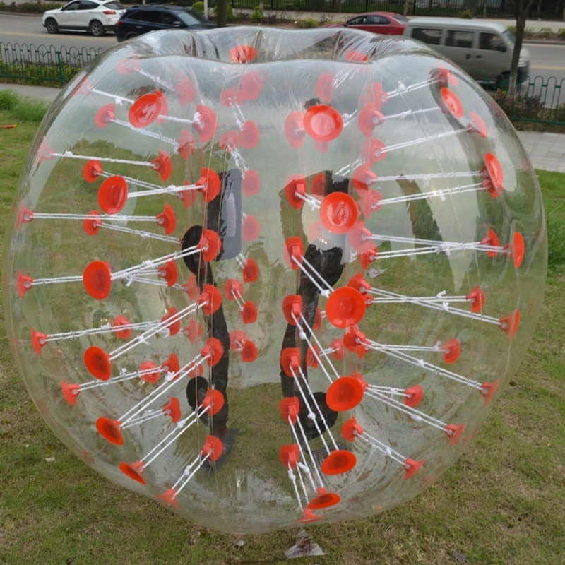 Outdoor inflatable bubble football, kids funny bubble bumper ball hot sale D5007