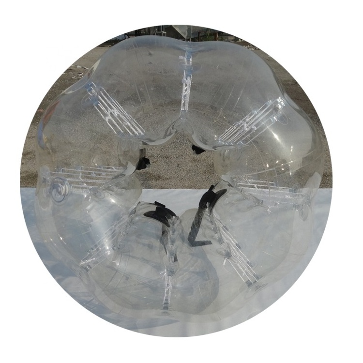 Transparent PVC bubble football, giant bubble ball for  sale