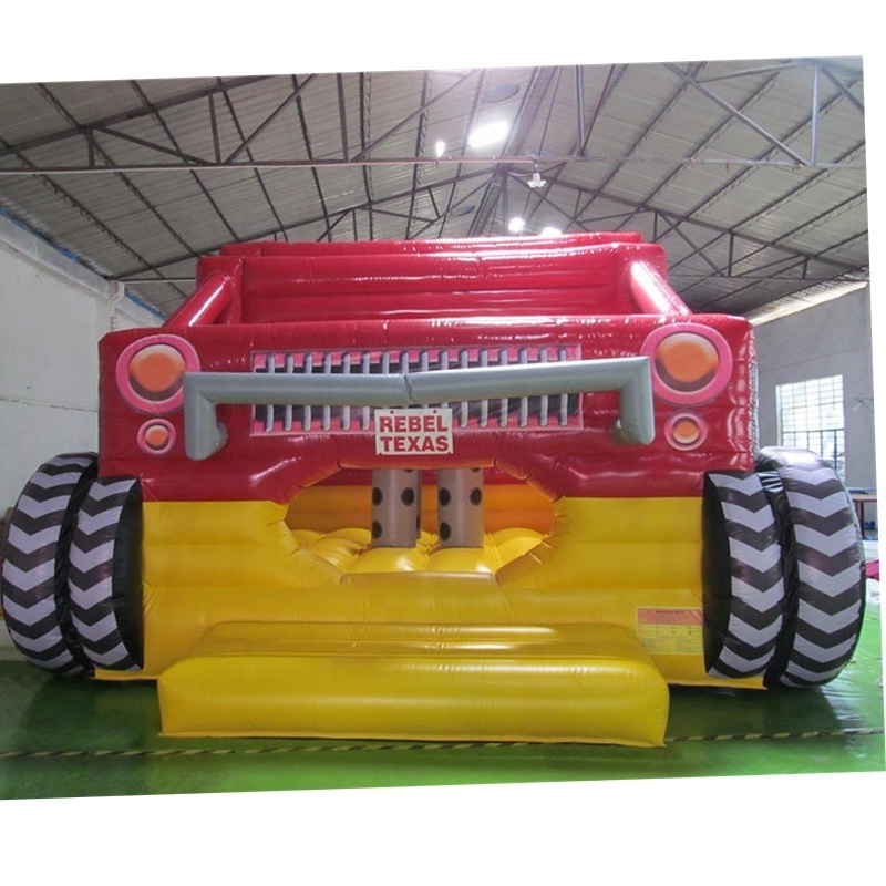 Monster Truck Bouncer, Kids Car Jumper, Inflatable Jeep Bounce House