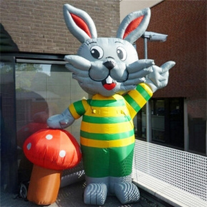 Cute inflatable rabbit, giant inflatable Easter bunny K9057-2