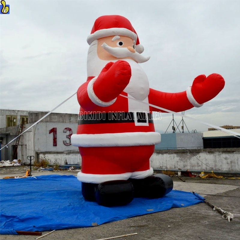 20ft inflatable Christmas Santa Claus, Xmas giant inflatable Santa for sale C1032