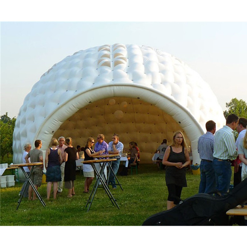 Hot sale outdoor white inflatable igloo tent, inflatable igloo for wedding K5248-2