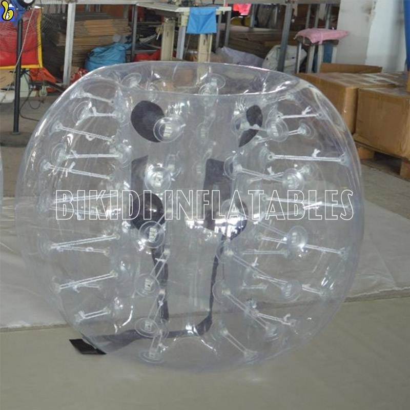 Transparent PVC bubble football, giant bubble ball for  sale