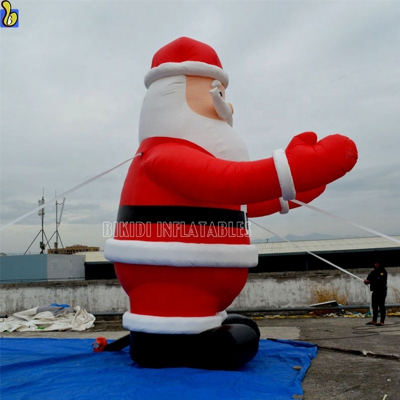 20ft inflatable Christmas Santa Claus, Xmas giant inflatable Santa for sale C1032