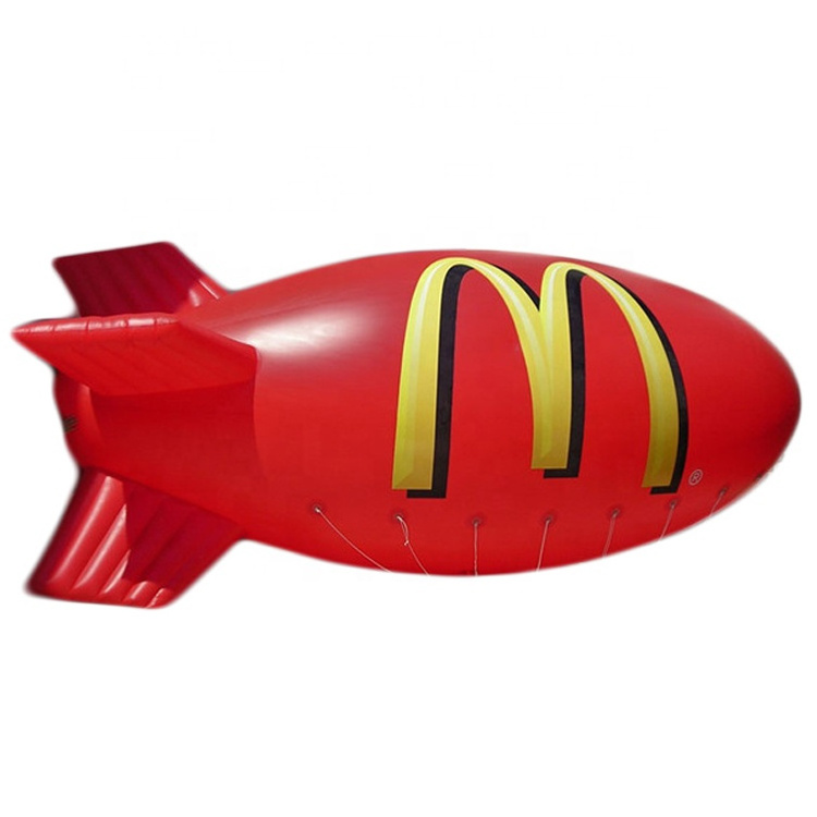 Flying Blimps Helium Balloon,Inflatable Flying airship/airplane/aircraft/zeppelin to USA K7094