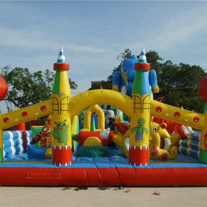 Commercial Exciting Inflatable Fun City Inflatable Bouncer For kids B6013