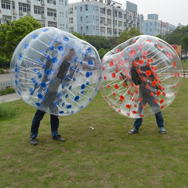 Hot sale PVC human bubble ball, body zorbing for adults