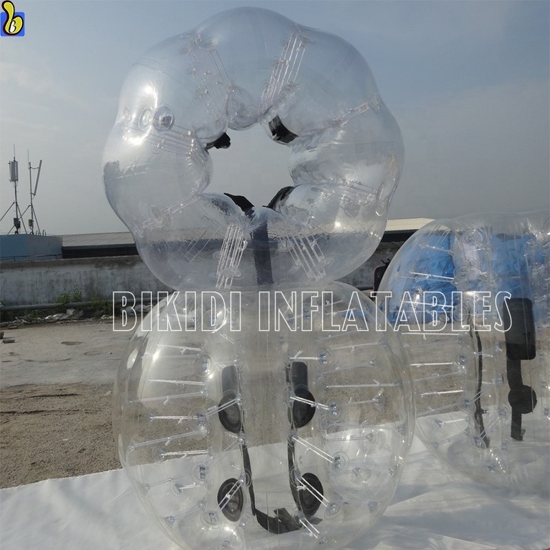 Transparent PVC bubble football, giant bubble ball for  sale