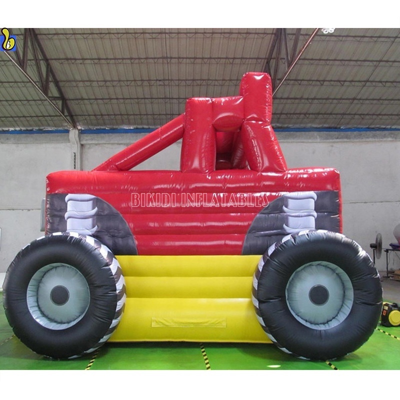 Monster Truck Bouncer, Kids Car Jumper, Inflatable Jeep Bounce House