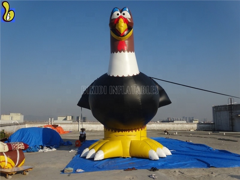 Chinese Factory Custom Displaying Giant Inflatable Turkey Prop, Airblown Thanksgiving Decoration