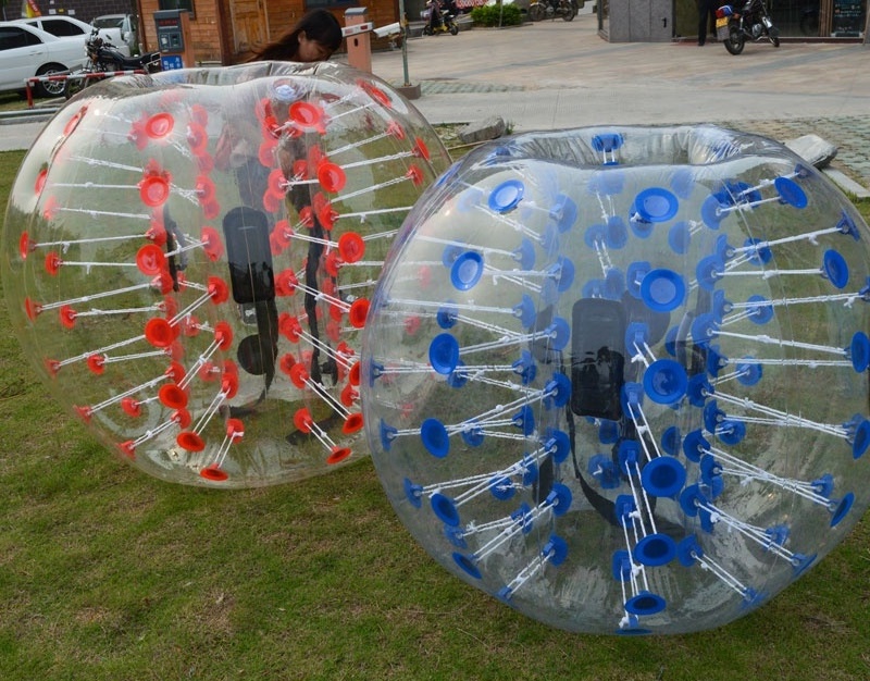 Outdoor inflatable bubble football, kids funny bubble bumper ball hot sale D5007