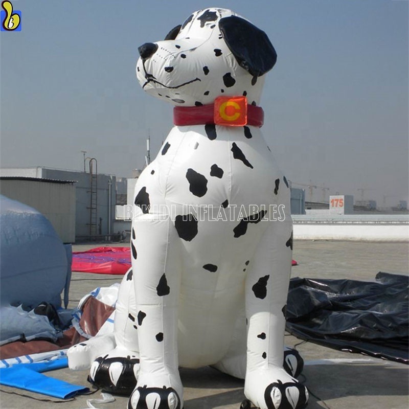 Hot Sale Walking Animal Pet Balloons, Inflatable Dalmatian Dog Cartoon Balloon K2038-2