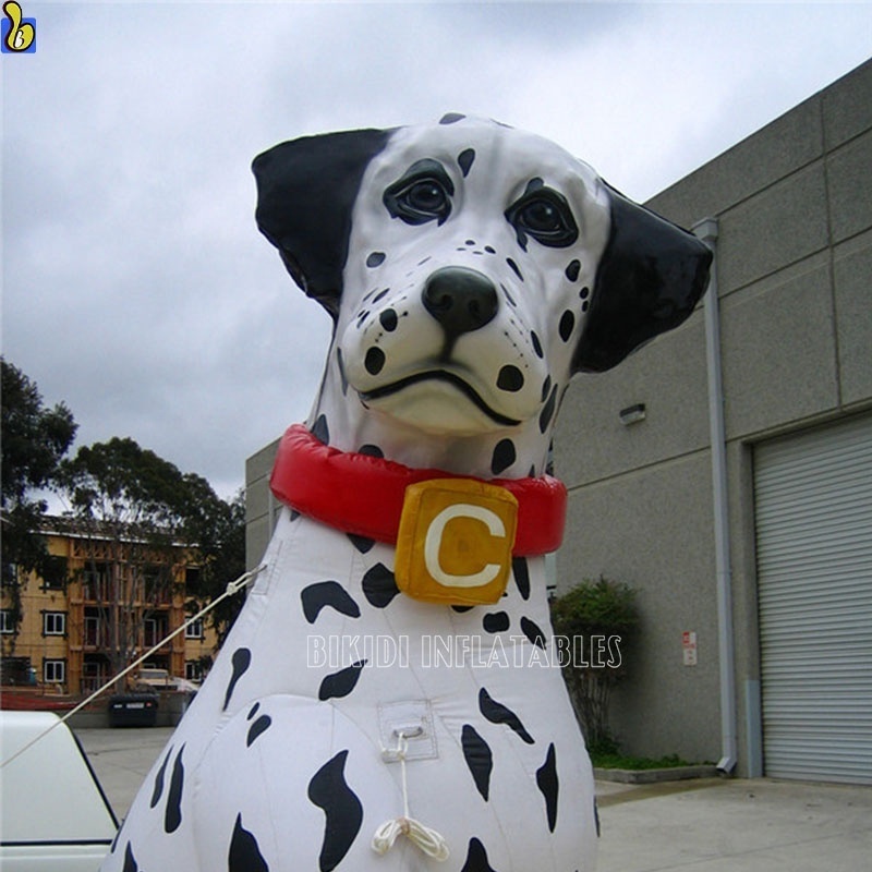 Hot Sale Walking Animal Pet Balloons, Inflatable Dalmatian Dog Cartoon Balloon K2038-2