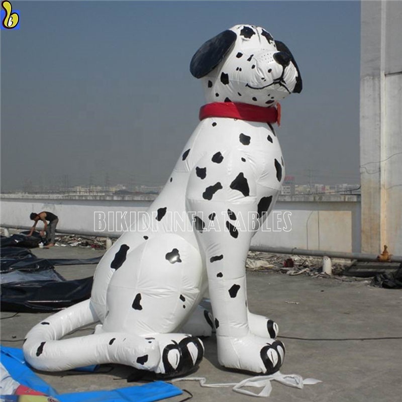 Hot Sale Walking Animal Pet Balloons, Inflatable Dalmatian Dog Cartoon Balloon K2038-2