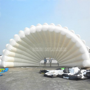 Large inflatable shell tent, white inflatable stage cover tent K5165