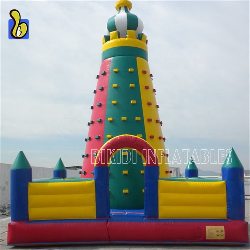 Commercial rock inflatable climbing wall, hot sale inflatable climbing game, inflatable rock B6021