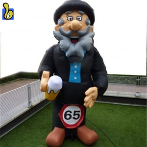 Giant inflatable Abraham with beer, inflatable Holland/ Dutch balloon K9041-2