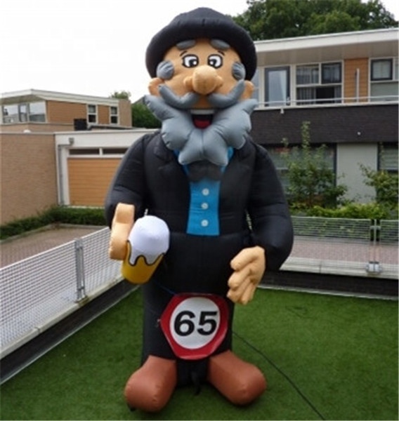 Giant inflatable Abraham with beer, inflatable Holland/ Dutch balloon K9041-2