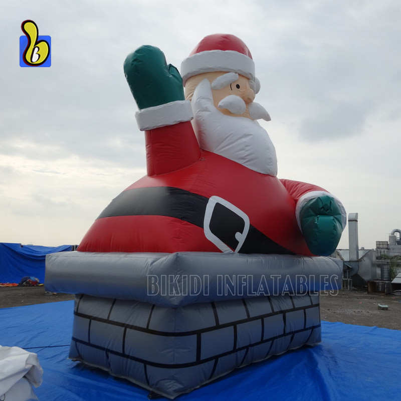 Giant Inflatable Santa Claus Advertising Balloon