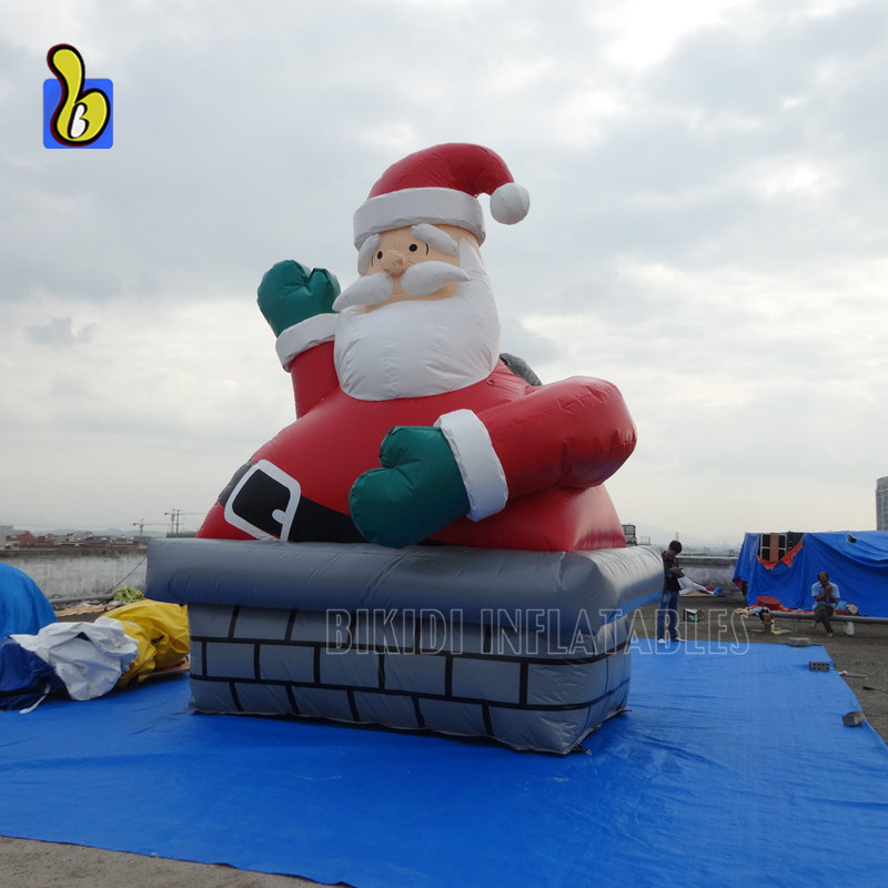 Giant Inflatable Santa Claus Advertising Balloon