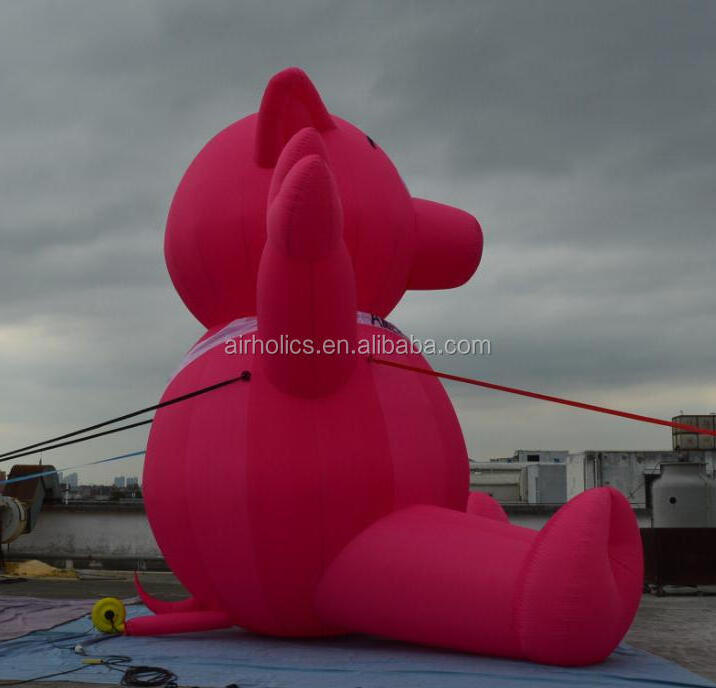 Factory Giant inflatable custom pig balloons inflatable pink pig for advertising H3100