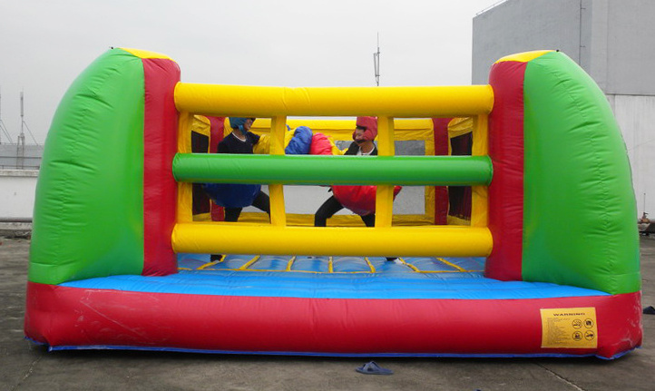 Box N' Bounce Large Inflatable bouncy Boxing ring arena/ Inflatable wrestling ring game for kids adult A6014