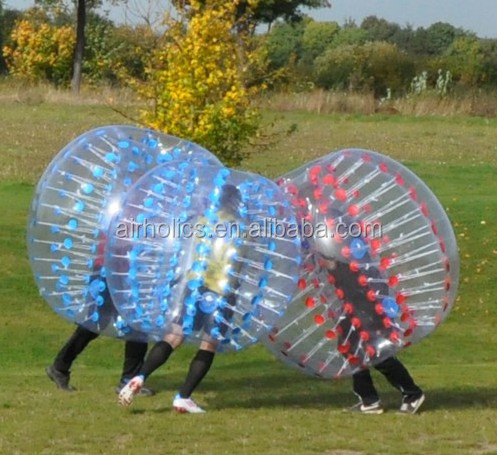 1.2m/1.5m/1.7m diameter kids&adults inflatable bumper ball, 0.8-1mm PVC/TPU bubble football, body zorb ball 2015