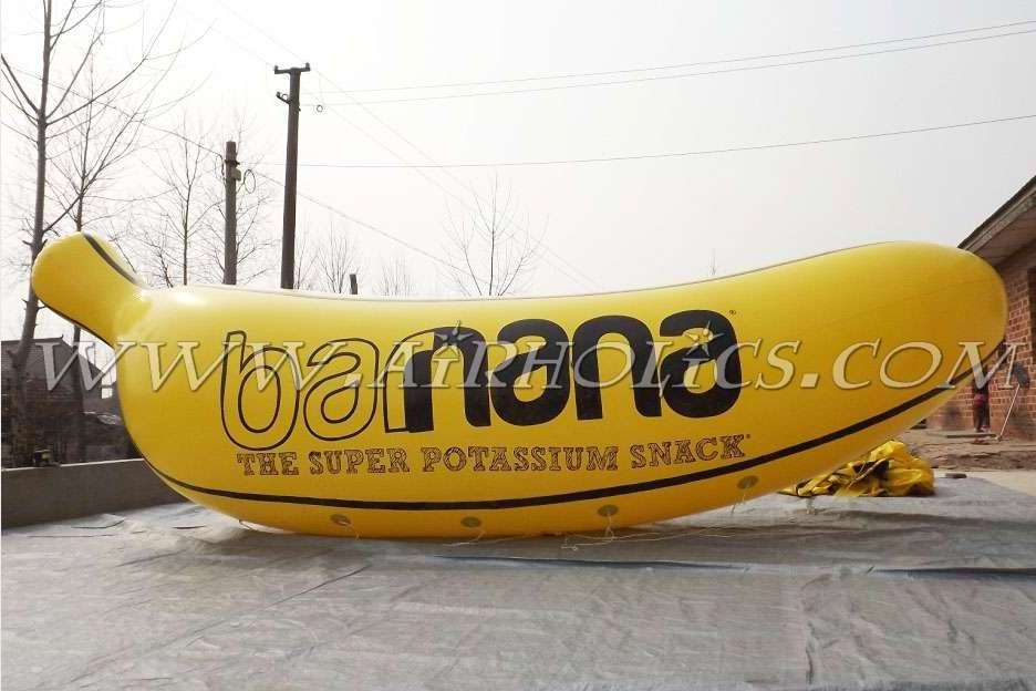 Giant inflatable Banana, Helium Balloon, Inflatable Banana balloon for advertising