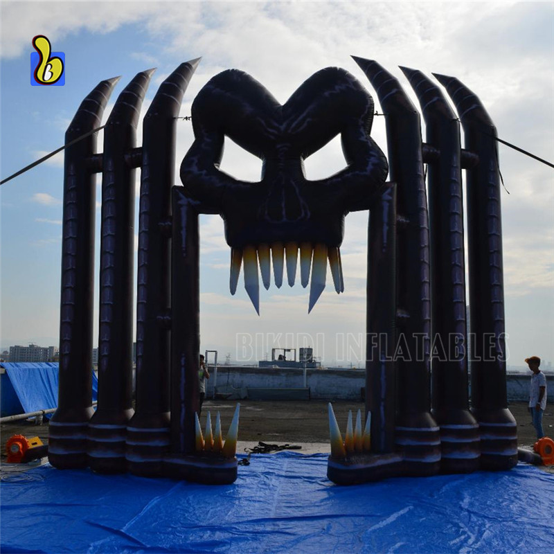 Custom inflatable Halloween festival archway inflatable arch for advertising