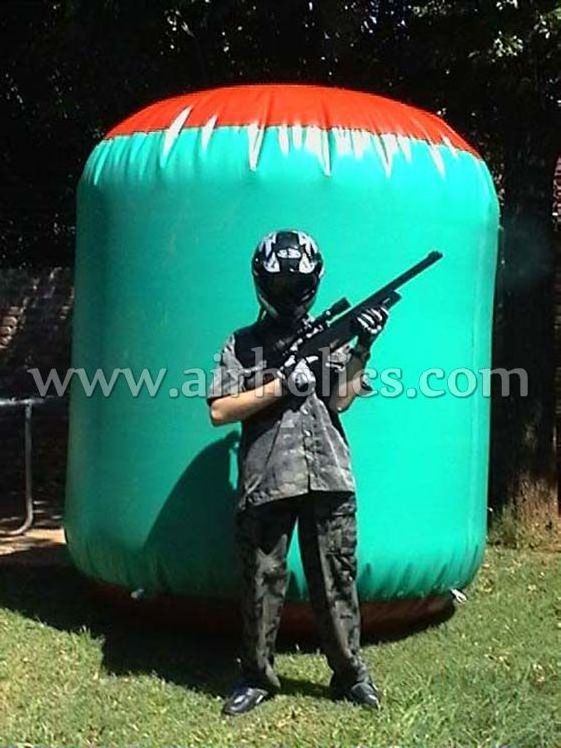 Big Cylinder Paintball Bunkers for Sale Inflatable Bunker Paintball for paintball Bunker Fields