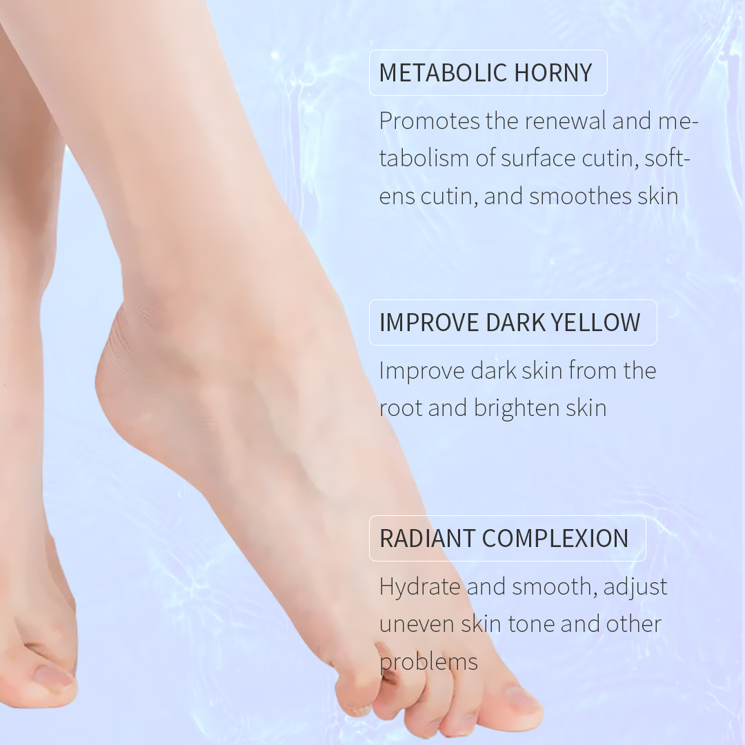 Foot Care Anti Peeling Aloe Vera Collagen Exfloliating Foot Mask Moisturizing Callus Remover Feet Peel Mask