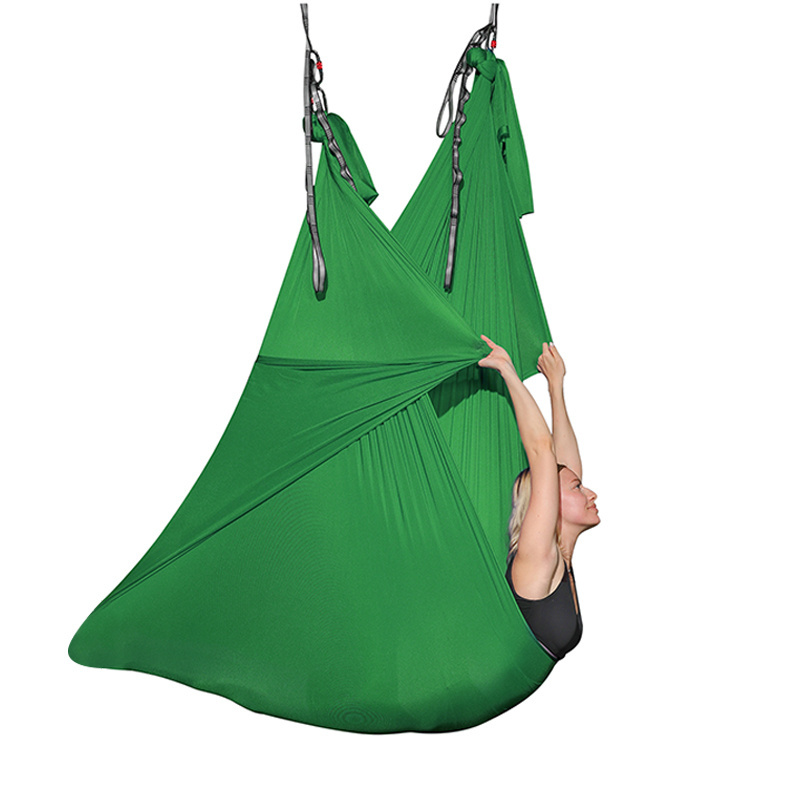 Bilink Fitness yoga Custom Color Polyester aerial yoga hammock aerial silks Yoga Swing