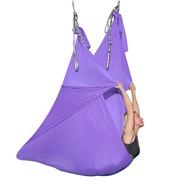 Bilink antigravity yoga exercise silk aerial yoga swing hammock polyester without accessories