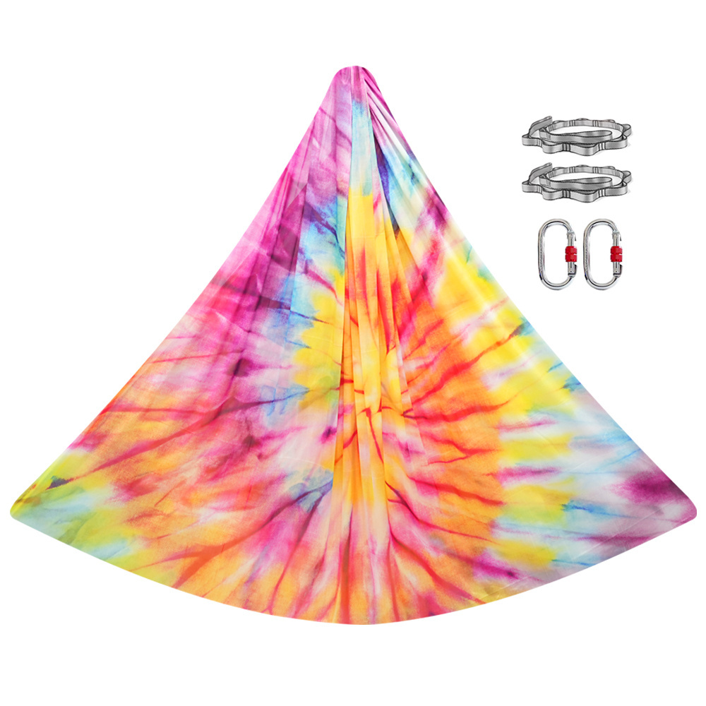 Bilink In Stock High Stretch Polyester Aerial silks Air Flying Inversion aerial yoga hammock swing set